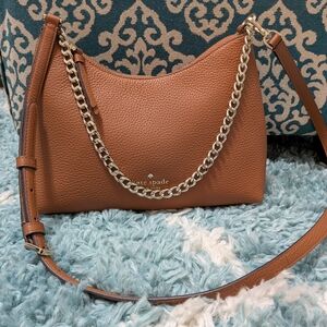 Kate Spade Brown Leather Shoulder Bag